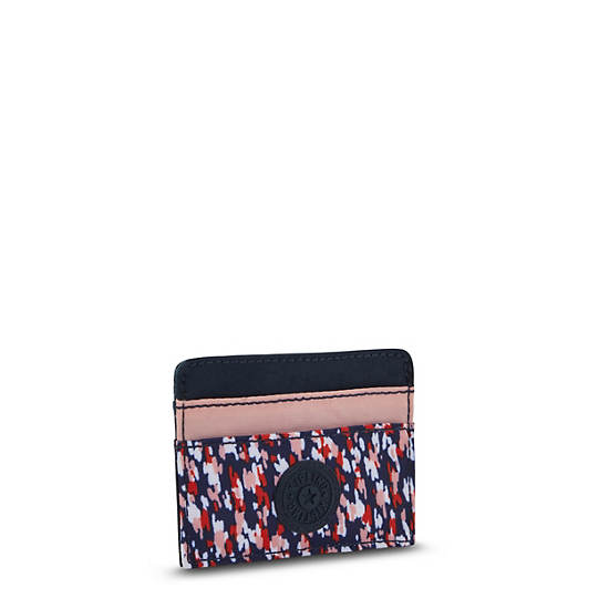 Kipling Cardy Card Holder Táska Piros Színes | HU 2055VR